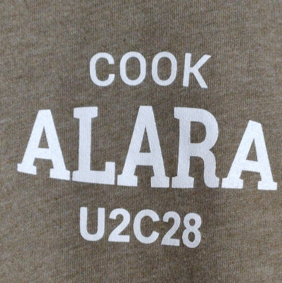 Alara Cook Nuclear Plant Men's Tan T-Shirt - Picture 2 of 5